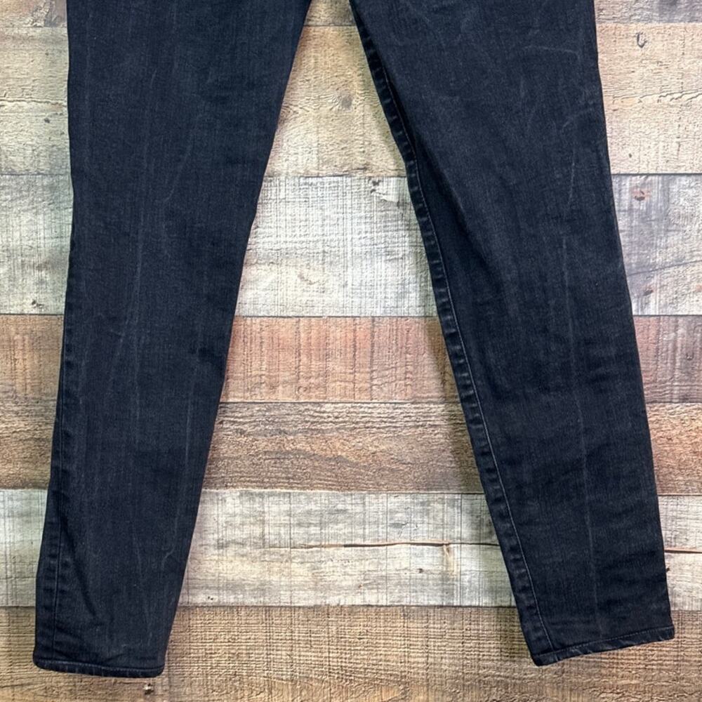 Moussy Vintage Filer Rebirth Skinny Jeans High Waist Light Black SZ 28 - Picture 7 of 10